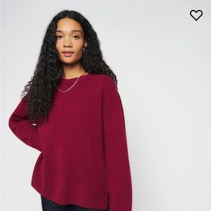 Reformation Enda Wool Sweater